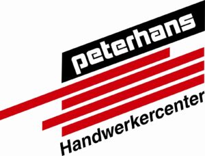 The Peterhans logo in red and black