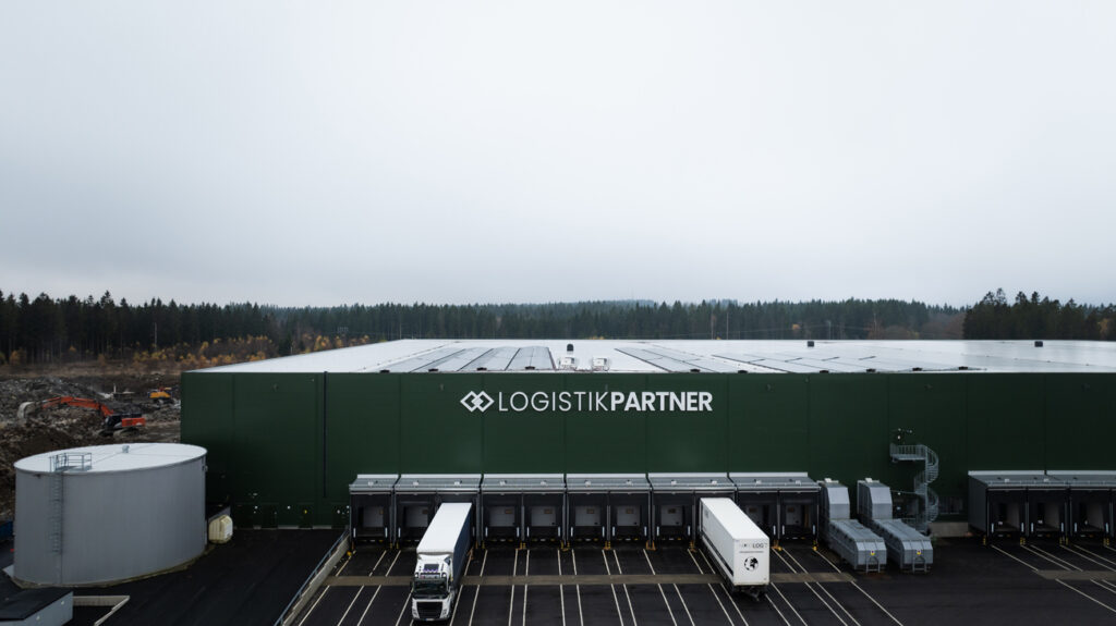 Logistikpartners lagerlokal med AutoStore