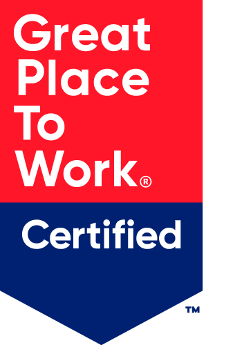 Great Place to Work certificate badge