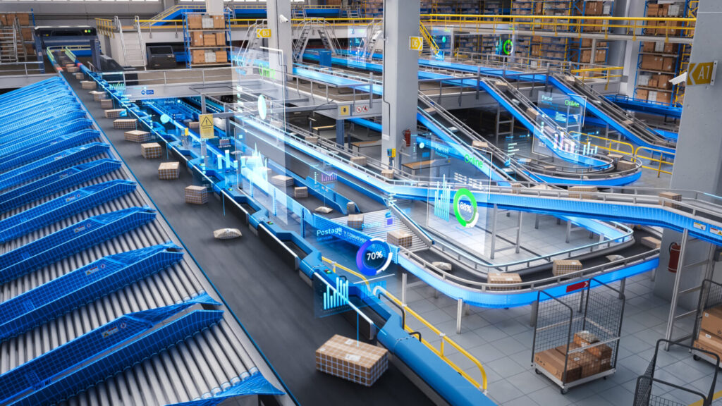 augmented-reality-automation conveyor system