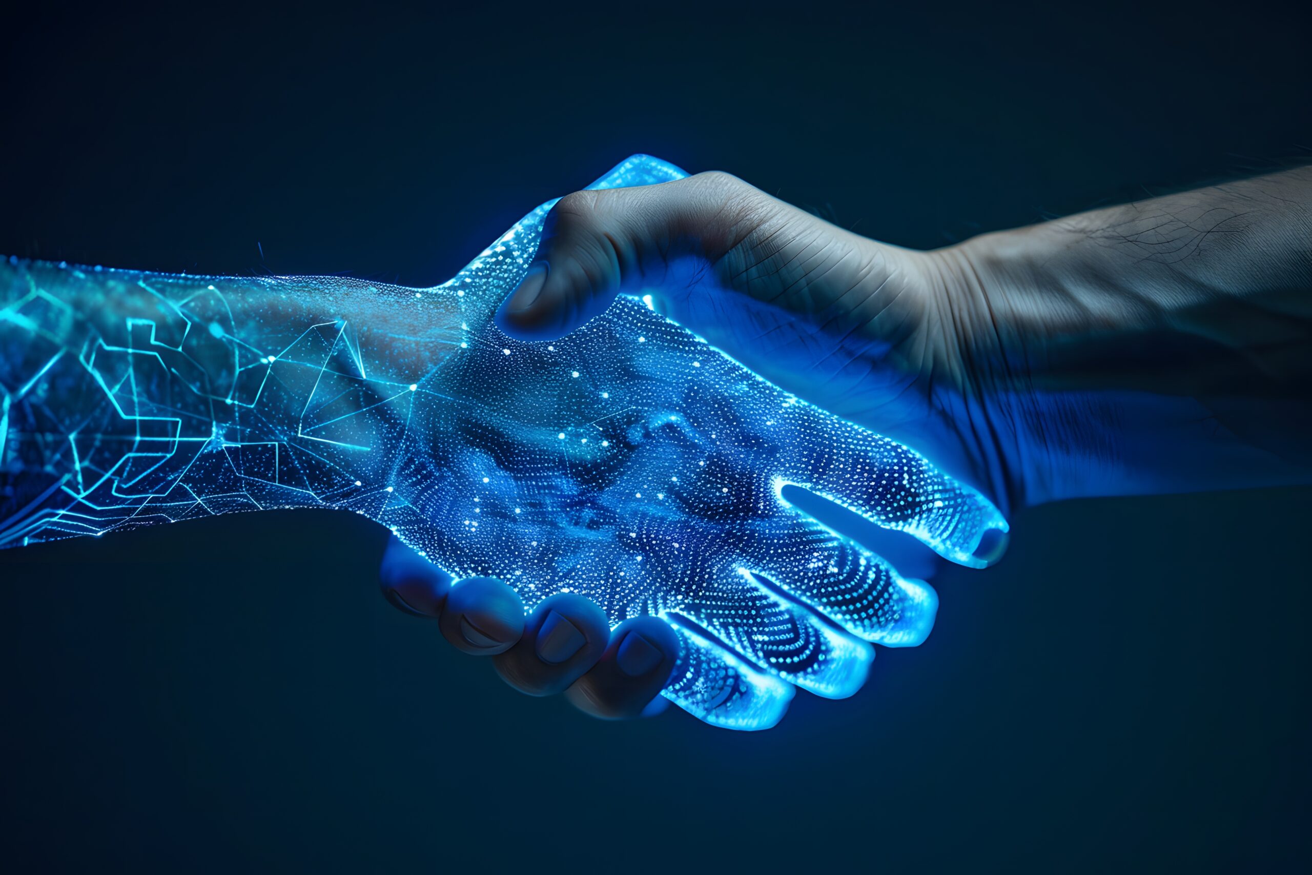 human robotics handshake